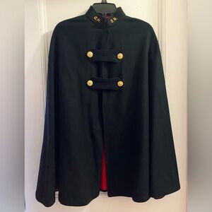 Vintage WWII-Era Wool Nurse's Cape CHSN